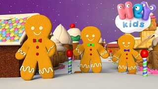 Tre Pepparkaksgubbar - Julsånger för barn - HeyKids 