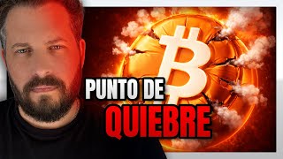 Bitcoin El Mercado Llegó A Su Punto De Quiebre