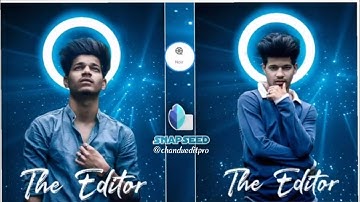 snapseed ring light photo editing tutorial/snapseed background change / act