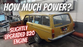 How much power we have in Volvo 145? | Slightly upgraded B20 engine |