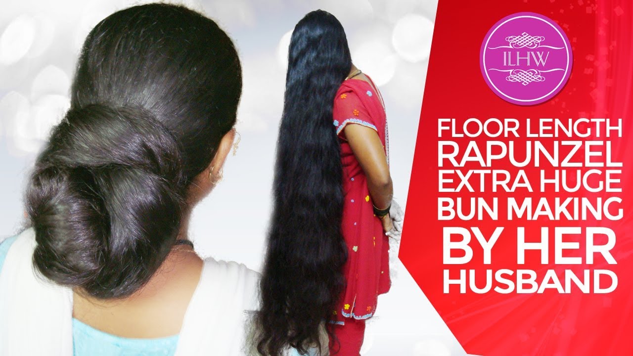 Quick Knot Hair Bun For Long Super Long Hair Hair Bun