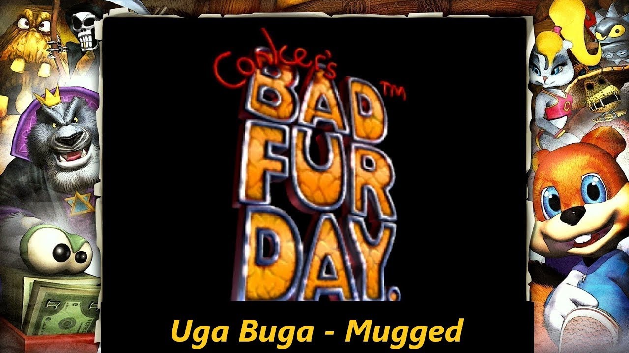 Tediz and Uga Buga figures Conker's Bad Fur Day - Inspire Uplift