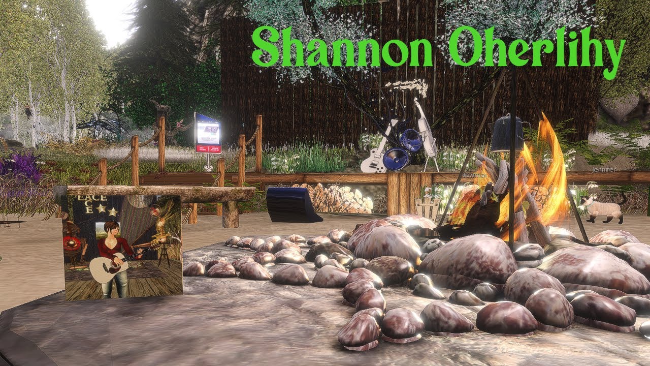 Shannon Oherlihy at the Campfire on Nitida Nova in Second Life