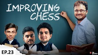 Improving Chess episode 23 | ft. Samay, Biswa Kalyan Rath, Vaibhav Sethia | King and Pawn endgame