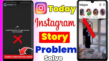 unable to upload this item Instagram story || unable to upload this item Delete |Tech Wale Babu