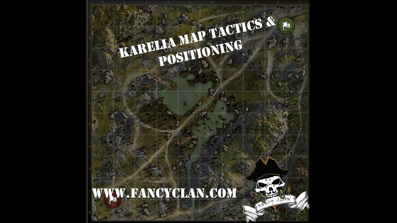 [ENG] World of Tanks Karelia Map Tactics & Positioning - YouTube