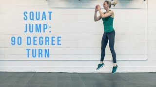 Squat Jump - 90 Degree Turns