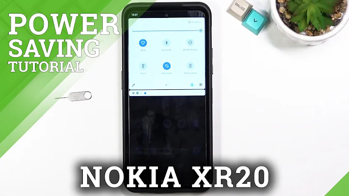 How to Enable Power Saving Mode on NOKIA XR20 - Turn On Battery Saver