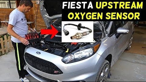HOW TO REPLACE UPSTREAM OXYGEN SENSOR ON FORD FIESTA MK7 ST LAMBDA