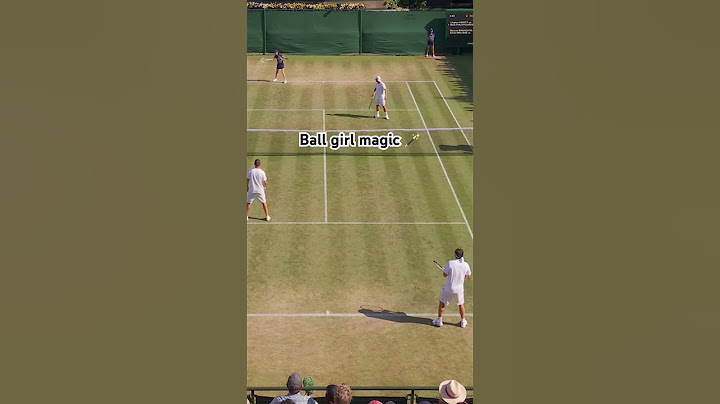 She did him 😂 #wimbledon #tennis #shorts #tennisplayer #ballgirl