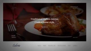 Calorica- With The Online Booking System | A responsive website screenshot 2