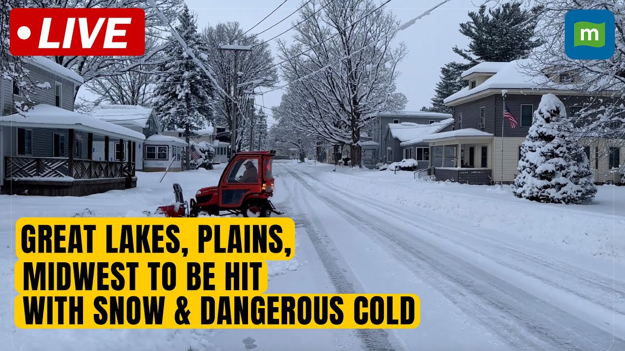 Live: Great Lakes, Plains and Midwest forecast to be hit with snow and ...