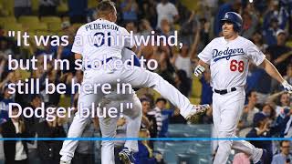 On day at dodgers camp, pitcher ross stripling joined alanna rizzo to
talk about an interesting final week of the off-season.
---------------------...