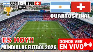 Argentina vs. Switzerland Live, Where to watch, What time is the 2026 World Cup Quarter-final | A...
