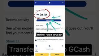 PayPal to GCash. Below 500