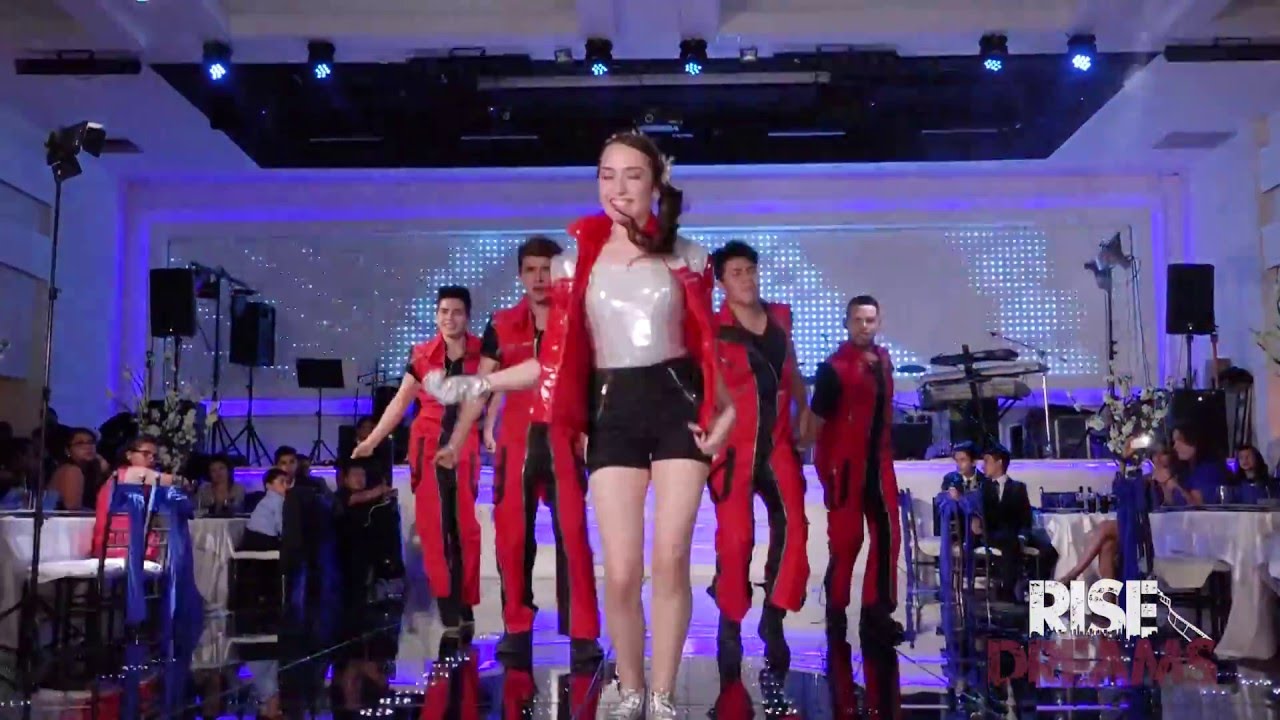 XV Años Andrea Coreografía Michael Jackson - RiseDreams