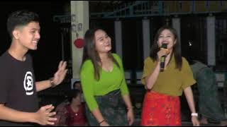 Nari Bersama Muda - mudi Tanjung Pamah acara 17 Agustus 2023