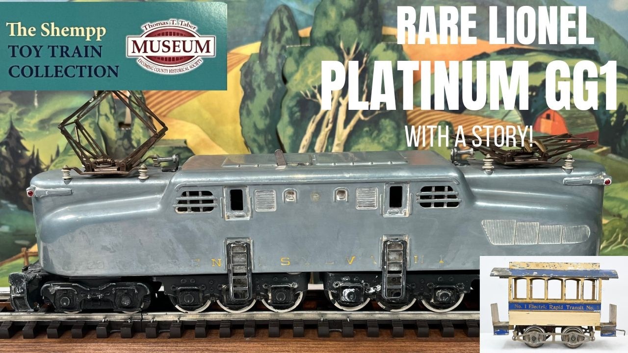 Rare Lionel Nickel Plated 2360 GG1 with a Story! - YouTube