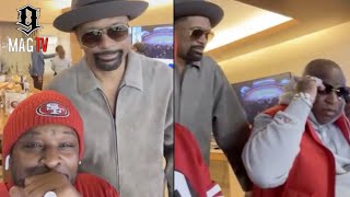 Jalen Rose Heated At The Lions While Attending The Nfc Championship Game Wit Birdman