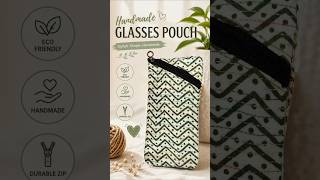 DIY Glasses Pouch Easy Handmade Spectacles Cover Tutorial #glassespouch#shorts