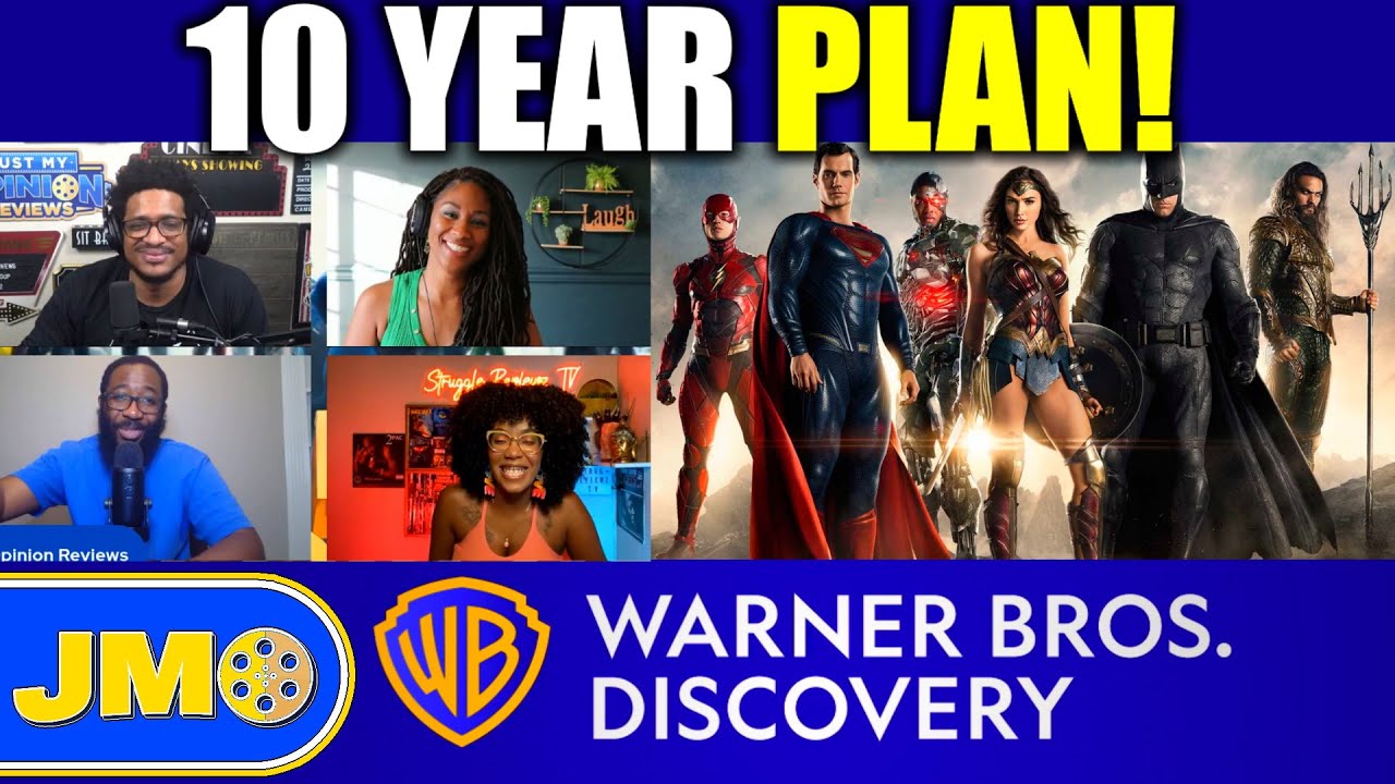 WB 10 Year Plan!!! SUPERMAN, BATMAN, & WOMAN WOMAN Will Lead The DCEU
