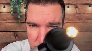ASMR Fast 1 Minute Eye Exam 👨‍⚕️