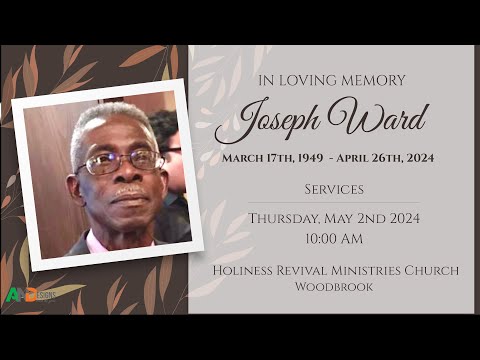 The Funeral Service of Joseph Ward