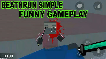 Block Strike - Funny Gameplay - Deathrun simple map