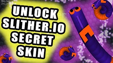 HOW to GET and UNLOCK SLITHER.IO SECRET SKIN