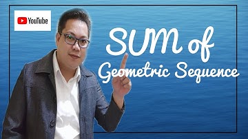 Sum of geometric Sequence