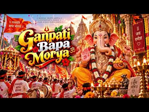 Ganpati Bapa Morya गणपति बप्पा मोरया सुपरहिट गणेश भजन 2026 Ganesh Chaturthi Special