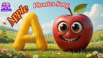 ABC Song / Kiddos Learn Phonics Song / Tiny Tots / ABC / Shapes Learning