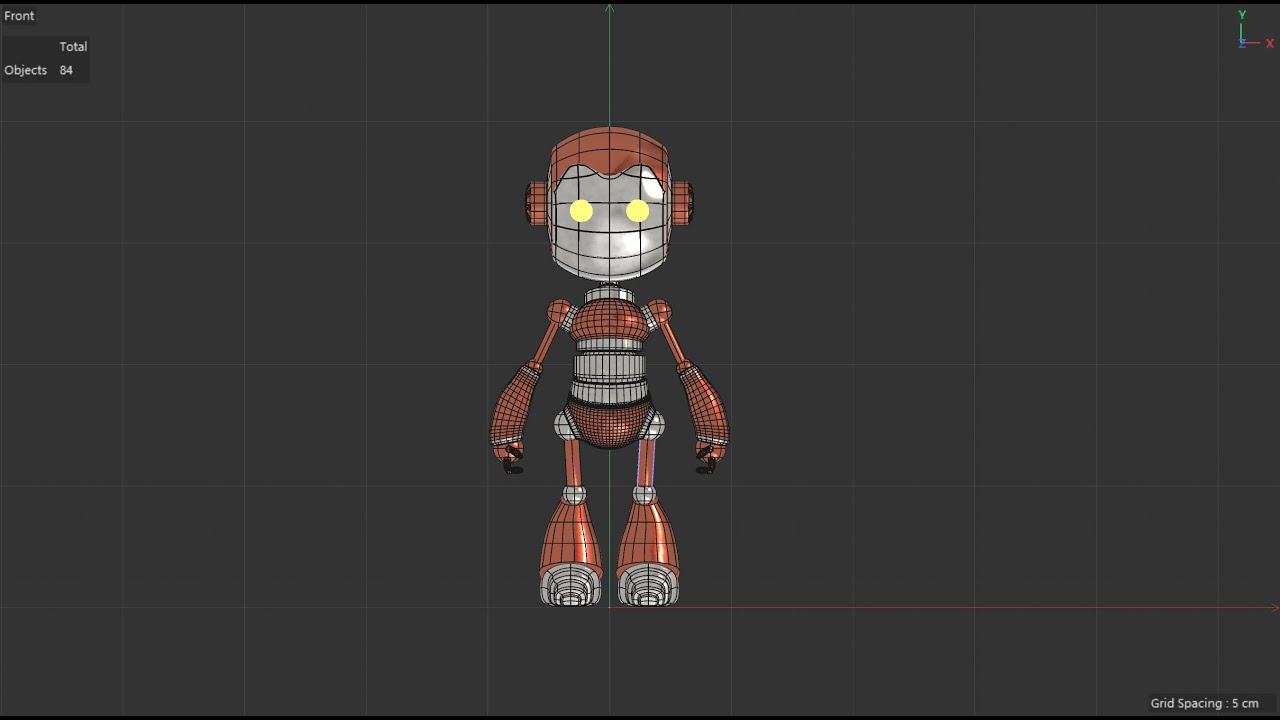 C4D Tutorial ROBOT RIGGING PROCESS - YouTube