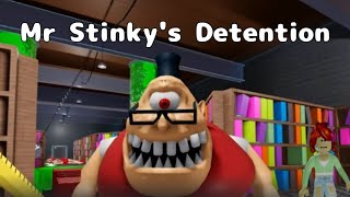 Playing MR STNKY'S DETENTION IN ROBLOX! OBBY! {first video Playing Roblox}Luna Chan}