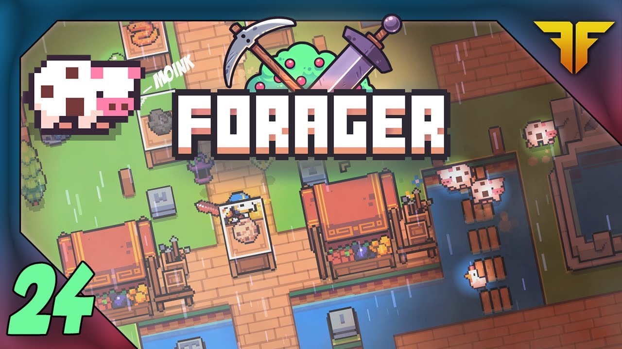 Redesigning half the world - Forager 1.0 ep 24 [PC Let's Play] - YouTube