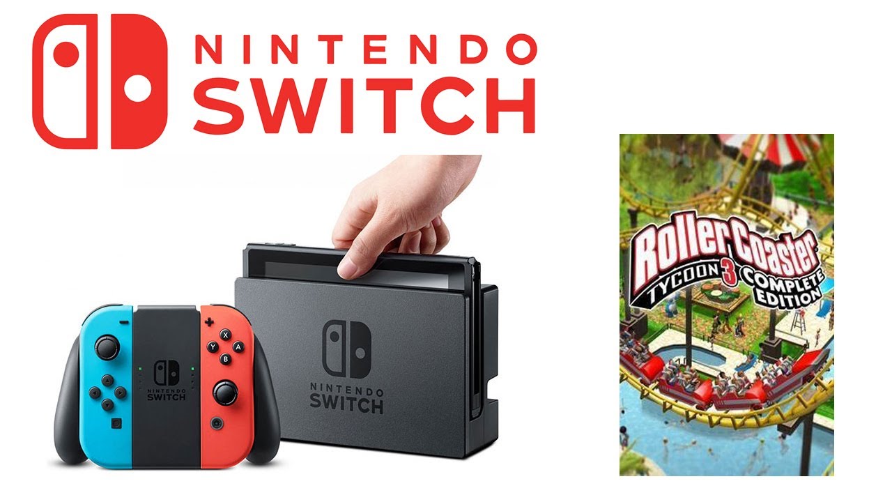 Roller Coaster Tycoon3 Complete Edition Game Play - Nintendo Switch ...