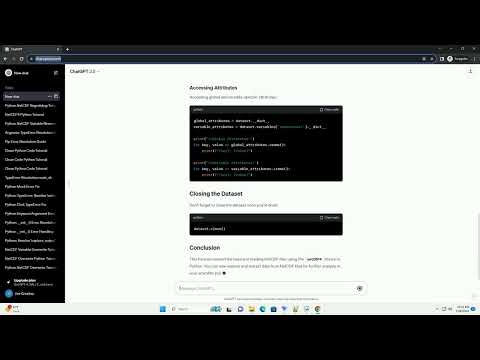 netcdf python read