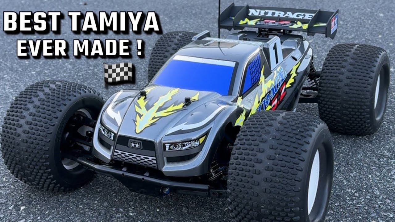 ホビーラジコン Tamiya nitro RC TAMIYA NITRAGE 5.2R (MY DREAM RC CAR!) MAKE TAMIYA GREAT