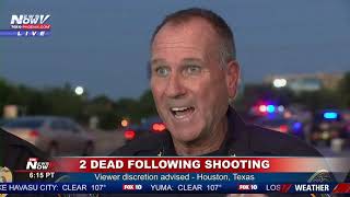 Police are seatching for a suspect responsible shooting up vehicle and
killing two people on east freeway thursday. say the incident happened
on...