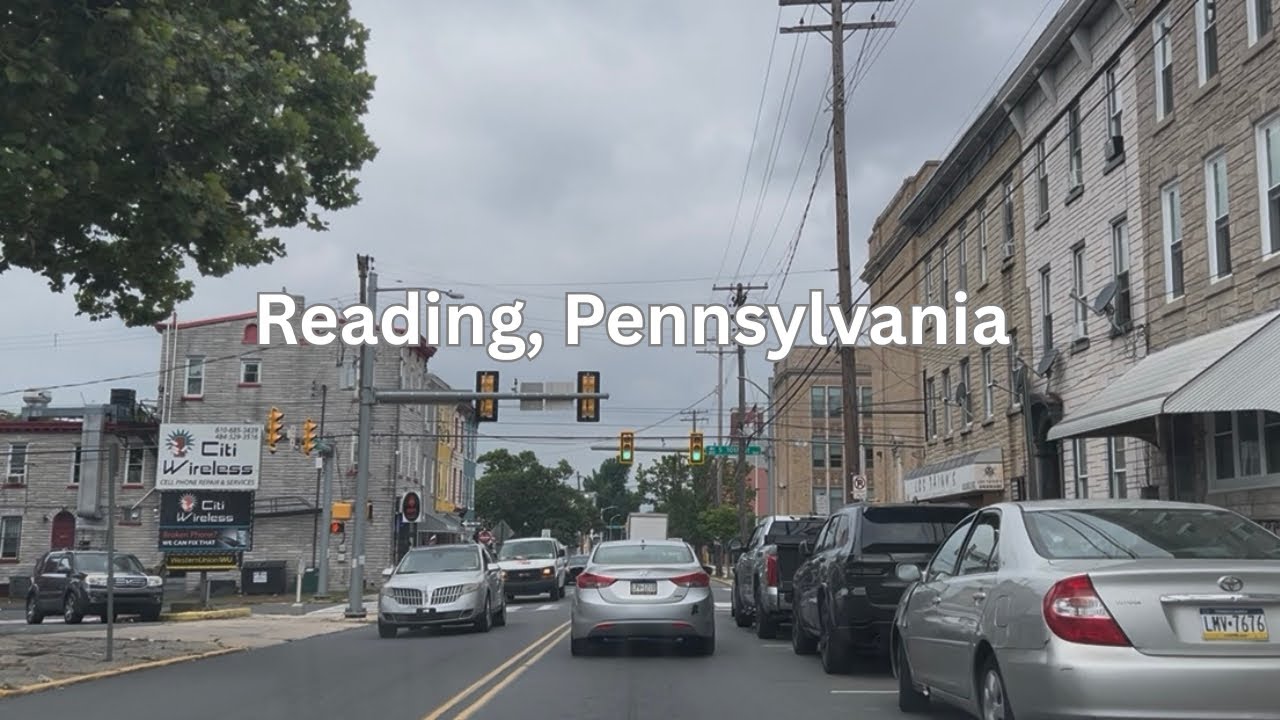Reading, PA - Exploring Streets, Neighborhoods, Shopping Plazas and more