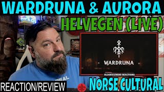 Wardruna and Aurora - Helvegen (Live) | OLDSKULENERD REACTION