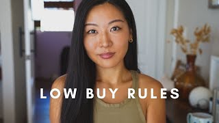 Minimalist Guide to a Low Buy Year