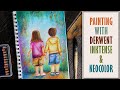 Art Journaling with Derwent Inktense Pencils and Caran D&#39;Ache Neocolor (RE-UPLOAD)