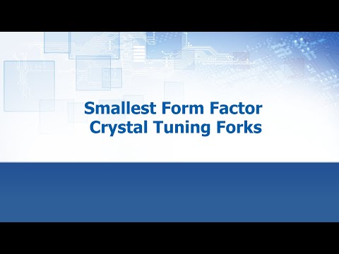 ECS Inc. International Offers the Smallest Form Factor Crystal Tuning Forks