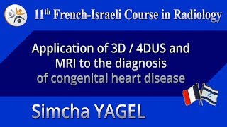 Application of 3D/4DUS and MRI to the diagnosis of congenital heart disease - Simcha YAGEL