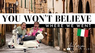 We Have A Car For The Week! Guess Where We Went To First? | Italy Vlog