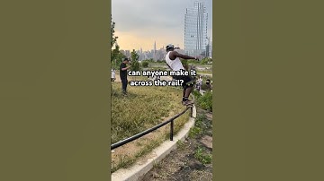 Can Anyone Skate The Entire Rail? 🛹