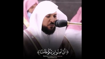 القارئ الشيخ د.#ماهر_المعيقلي_سورة_آل_عمران أكتب شئ تؤجر عليه