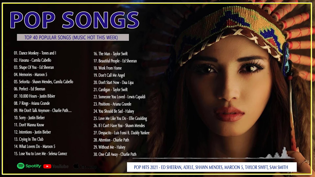 Exitos 2021 Ingles | Mejor Musica 2021 En Ingles & Las Mejores Canciones Pop En Inglés 2021