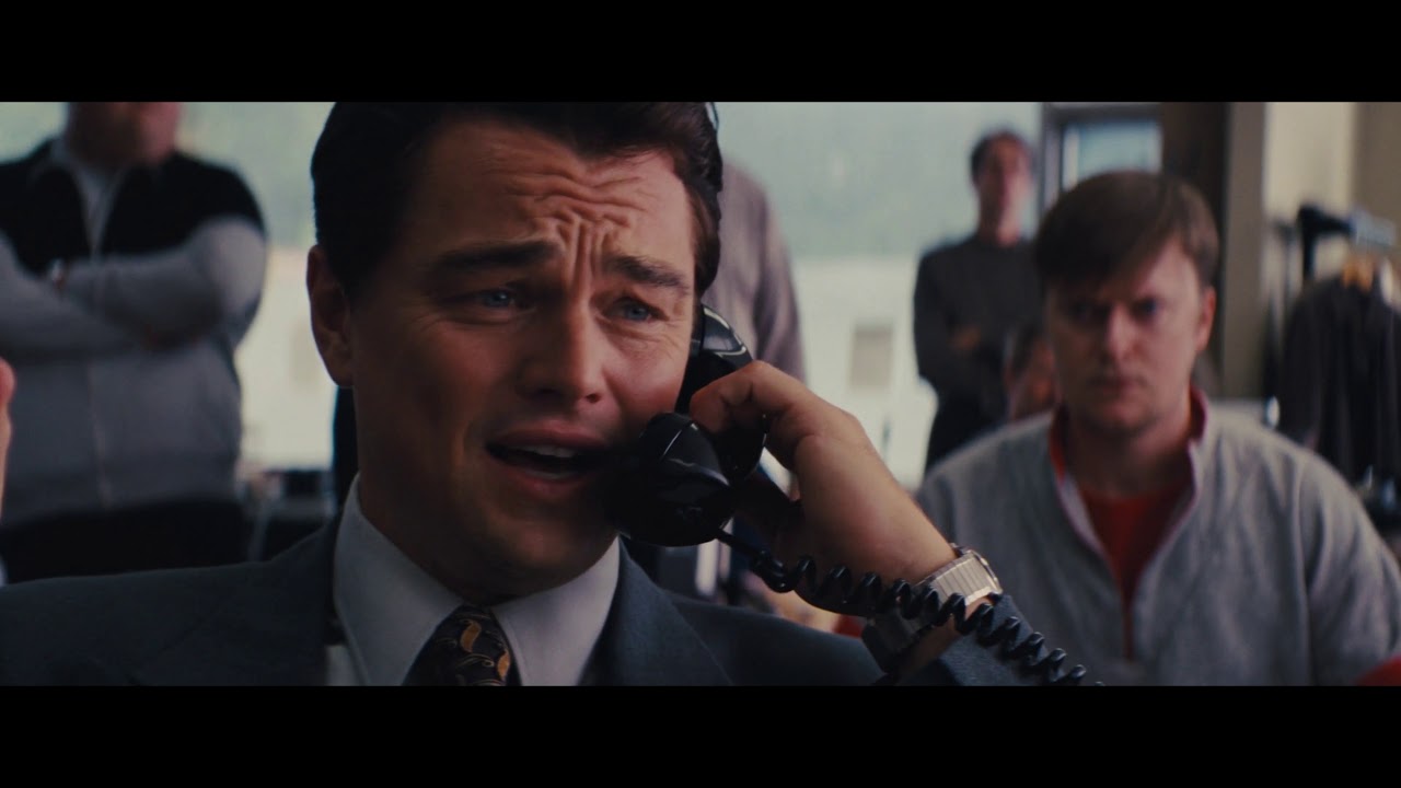 Leonardo DiCaprio - Telemarketer - The Wolf of Wall Street - Clip.